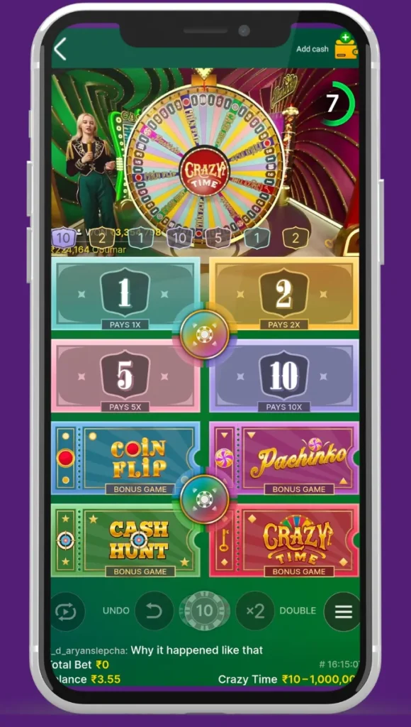 crazy time app